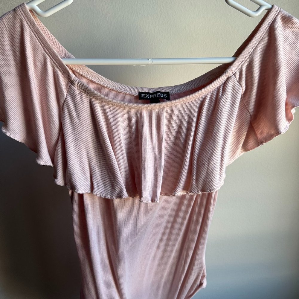 EXPRESS BLUSH BODYSUIT